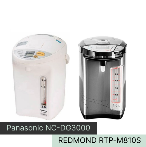 Сравнение термопотов Panasonic NC-DG3000 и Redmond RTP-M810S