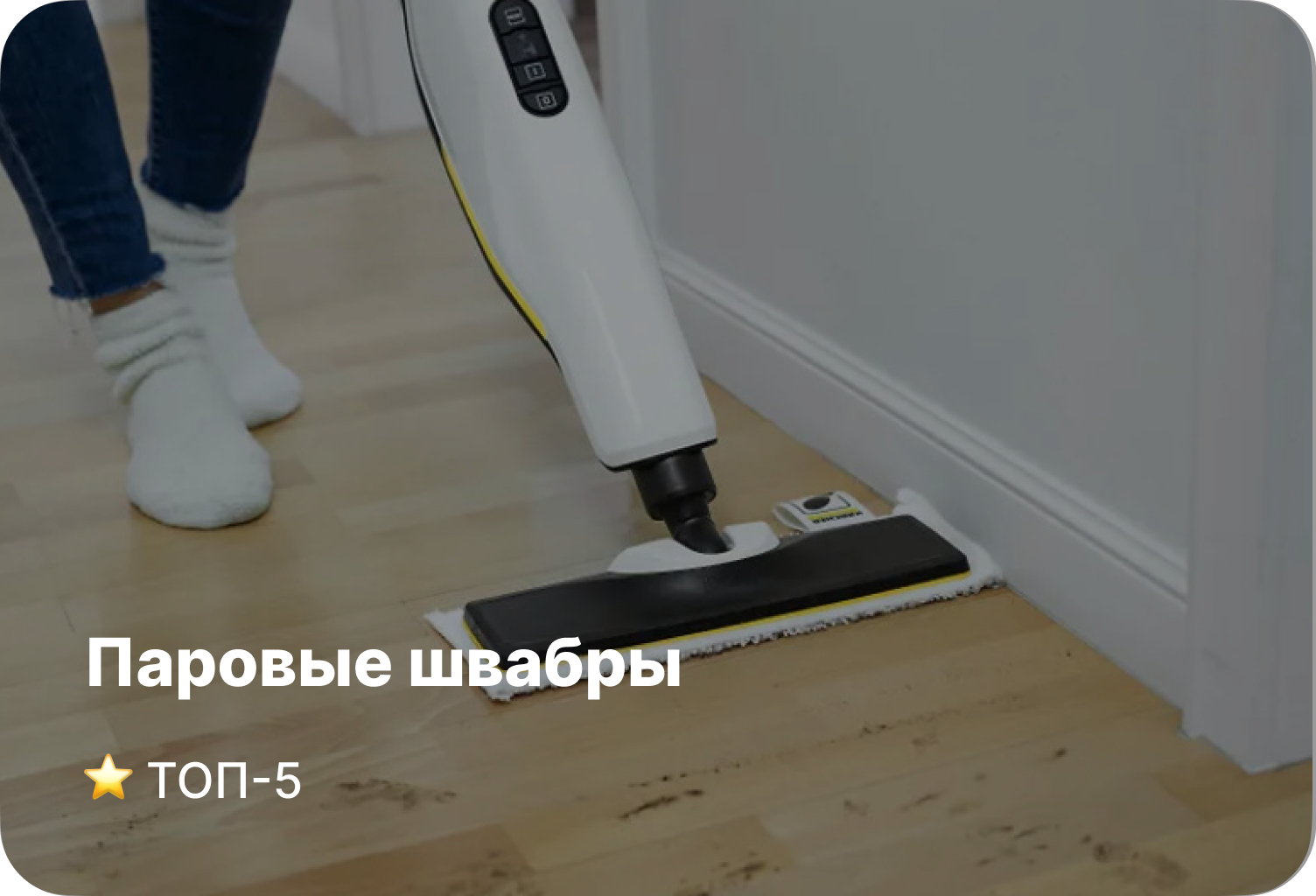 ТОП-6 - паровых швабр